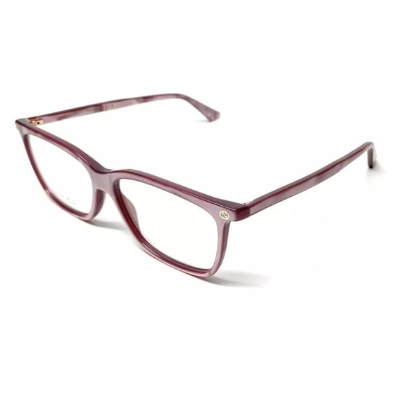 Gucci Women's Shiny Pink Authentic Eyeglasses - Picture 1 of 4